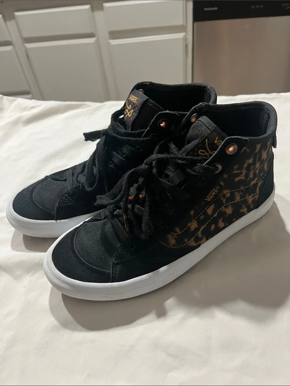 Vans Lizzie Tortoise High Top Skate Shoes